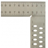 Z284 Echer hedue ZN 800 mm cu scală tip mm B și perforatii