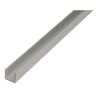Profil aluminiu forma "U",Ø 10-22 ,1000 mm