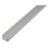 Profil aluminiu forma "U" ,1000 mm