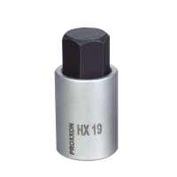 Cheie HEX 19 mm, 55 mm, prindere 1/2", Proxxon