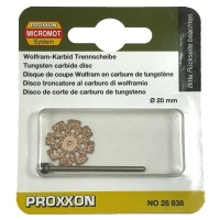 Proxxon 28838 - Disc din carbura de tungsten, 20mm