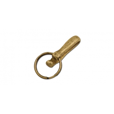 Agatatoare chei pentru curea, antichizata. Tandy Leather SUA