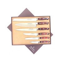 Cutie cu 6 cutite pentru friptura, lungime 13cm, Sabatier.