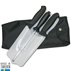 Set negru cutite de macelarit vanat Morakniv Suedia.