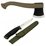 MORA 18 Set topor si cutit companion heavy duty Morakniv Suedia