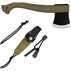 CBS18 Set topor si cutit Eldris verde Morakniv Suedia