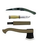 Set cutit, topor si fierastrau Morakniv /Bahco