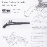 1211 Plan Pistol Gun Rests,  Amati