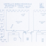 1291 Plan castel medieval,  Amati