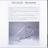 1007 Planuri constructie navomodel Amati Polacca Venetiana