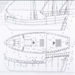 1011 Planuri constructie navomodel Amati Nina, 1492