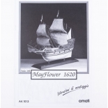 1013 Planuri constructie navomodel Amati galion Mayflower