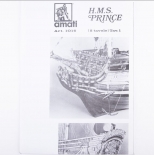 1016 Planuri constructie navomodel Amati HMS Prince