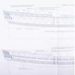 1100/04  Planuri contructie navomodel Victory Models, HMS Vanguard