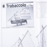 1162  Planuri constructie navomodel Amati, Trabaccolo