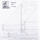 1164  Planuri constructie navomodel Amati, Sharpie