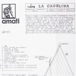1171  Planuri constructie navomodel Amati, Caorlina