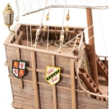 1409 SANTA MARIA - 1492 Nava amiral al lui Columb,  Navomodel Amati, Scara 1:65 - Lungime 54cm