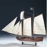 1446 ADVENTURE - Nava de pirati 1760, Navomodel Amati, Scara 1:60 - Lungime 78cm