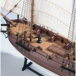 1446 ADVENTURE - Nava de pirati 1760, Navomodel Amati, Scara 1:60 - Lungime 78cm