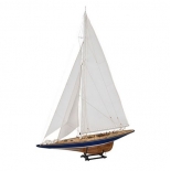 1700/10 ENDEAVOUR-J Class Yacht, Goeleta - 1934 - UK Challenger, Scara 1:80, Navomodel Amati, Carena din lemn,