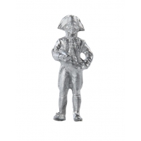 8005/01 Figurina metalica ofiter, pt navomodele, 25mm, Amati