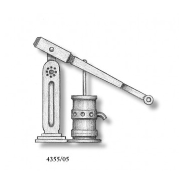 4355/05 Set 2 pompe simple din metal pentru navomodele, 18mm, Amati