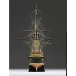 1300/04 HMS Vanguard, 1787- nava de lupta cu 74 de tunuri, Navomodel Victory Models, Scara 1:72 - Lungime 117cm
