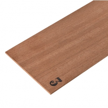 2345/03 Foaie de lemn de mahon pentru modelism, 3x100x500mm 