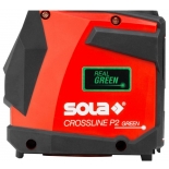 Laser liniar CROSSLINE P2 GREEN,  SOLA