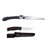 CBS127 Set cutit Morakniv companion si fierastrau Tajima