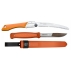 CBS137.1 Set Cutit Morakniv Kansbol ORANGE Si Fierastrau pliabil bushcraft/camping Silky Gomboy curbat 210mm cu 8dinti/30mm