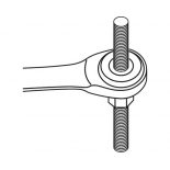 Trusă chei tubulare WGB 1/2" cu antrenor tip cheie inelară dublă, 16 piese, crom-vanadiu