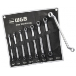 Set chei inelare cu cot duble WGB 6-23 mm, 8 piese, crom-vanadiu