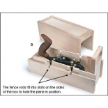 Cutie din lemn pentru rindele combinate Veritas Tools