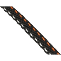 Coardă polipropilenă Ø10mm 1300daN, negru/alb/portocaliu