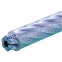 Cablu șufă oțel zincat Ø3-5 mm, cu manșon de plastic