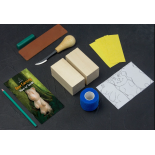DIY05 - Kit de sculptat urs - Kit complet pentru începători, adulți, adolescenți și copii BeaverCraft