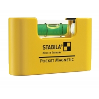 101 Pocket Magnetic, nivela cu 1 bula și magnet, 6.5 cm, Stabila