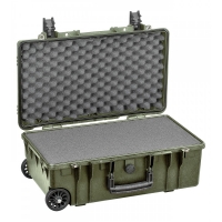 Geanta/ Valiza cu burete pretaiat, roti cu rulmenti si maner telescopic Explorer Cases 5221HL, 550 x 350 x 225 mm