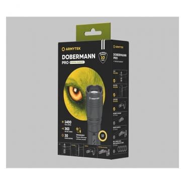 Lanterna tactica Armytek Dobermann Pro Magnet USB XHP35 HI - WARM